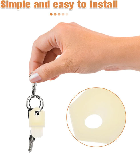Ciieeo Toilet Paper Dispenser Key Plastic Replacement for Bathroom Tissue Holder Compact Multi-Functional Towel