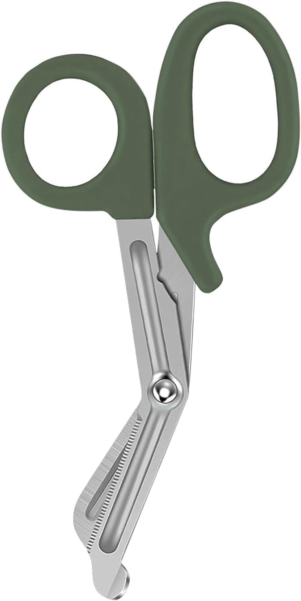SURGHAUS MEDICAL Bandage Scissors Stainless Steel Medical Scissors for Nurses Non-Stick Trauma Shears -