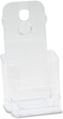 Deflecto Docuholder, Clear Rigid Countertop Leaflet Holder with Business Card Holder