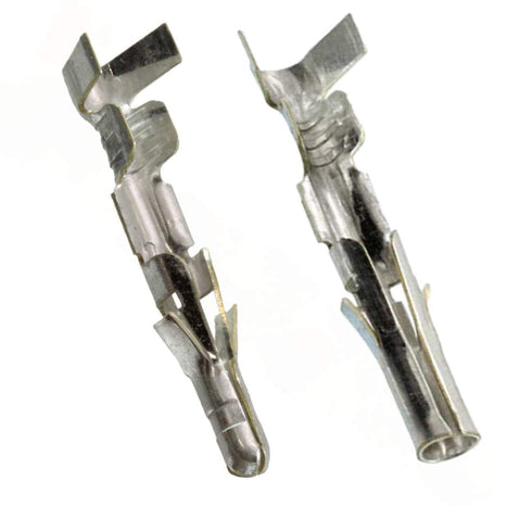 Molex Pin, Male & Female .093" 14-20 AWG, Tin (Sn) Plated Brass Contact Series 1189 (40 Pair)