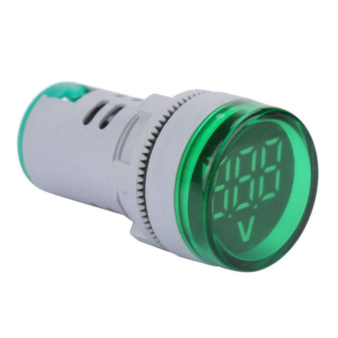 YWBL-WH DC 6-100V LED Digital Voltmeter, Light Voltage Meter Signal Indicator