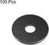uxcell Nylon Flat Washers 15mm OD 4mm ID 1mm Thickness for Faucet Pipe Water Hose, 100-Pack
