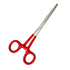 artlab 6.25") German Vinyl Grip Locking Straight & Curved Hemostat -Hemostat Forceps- Stainless Steel Locking Tweezer