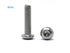 iexcell 50 Pcs 1/4-20 x 1 Stainless Steel 304 Hex Socket Button Head Cap Screws Bolts Kit