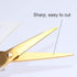 Stapler and Tape Dispenser Kit, Acrylic Desk Organize Accessories, Clear Tape Dispenser, Gold Stapler