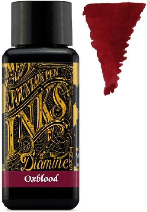 Diamine Fountain Pen Ink 30ml - 3 Pack, Oxblood, Earl Grey, Aurora Borealis