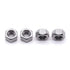 1/4"-20 Stainless Steel Hex Nuts, Bright Finish Hexagon Nuts, 304 Stainless Steel 18-8, 25 PCS