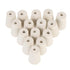 Hemobllo Rubber Stoppers, Drilled Rubber Stopper for Glass Bottle, Flask Stopper for Experiment (15Pcs)
