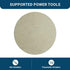 2 Inch 10 Pack Benchmark Abrasives Sanding Discs Felt Quick Change Wool Buffing Pad for Drill & Die Grinder - Surface