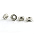 10pcs M6 x 20mm Hammer Head Bolt T Screw & 10pcs M6 Hexagon Flange Nut Set, Carbon Steel Nickel Plated