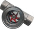 3/4"NPT Female 304 Stainless Steel Window Sight Glass Flow Indicator with Impeller