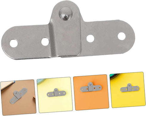 6pcs Set Artibetter Folding Table Hinges and Folding Shelf Support Brackets Hidden Furniture Hardware Accessories