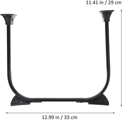 2pcs Homoyoyo Heavy Duty Metal Legs for DIY Furniture Folding Table Stand Hairpin Legs for Sofa Tv Stand Nightstand