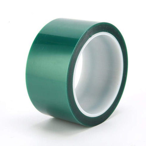 MISSYOUNG Green Polyester Thermal Adhesive Tape for Epoxy Resin Molding, High Temperature Masking Tape (2 in x 108 FT)