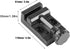 ASHATA Mini Flat Clamp Table Jaw Bench Clamp, Small Tabletop Clamp Drill Press Vice Tool for DIY Sculpture Craft