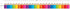 Teacher Created Resources 3496 Colored Pencils Die-Cut Border Trim, 35 Foot