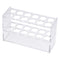 YOKIVE Clear Tube Rack, Acrylic Test Tube Holder for 50ml Lab Test Tubes (2x6-Sockets)
