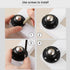 Self Adhesive Caster Wheels for Furniture, 0.8 Inch Low Profile Swivel Wheels, 360 Degree Rotating, Black, 8 Pack