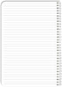BookFactory NotRight (Left-Handed) Notebook, 120 Pages, 6" x 9", Wire-O (NotRightHand)