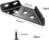 12pcs Corner Brackets with Screws, Wood Furniture Connectors Stabilizers, Stainless Steel Floating Shelf Hardware