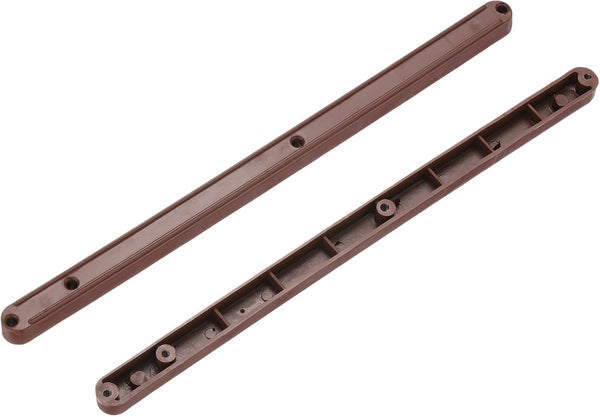 PATIKIL 12 Inch Drawer Slides, 4 Pcs Plastic Guide Rails Side Mounted