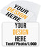 MornLu 500Pcs Custom Business Cards PVC Waterproof Add Photo/Text/Logo Print Your Own Business