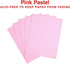 8 1/2-Inch 11-Inch 500/Ream, Staples Pastel Colored Copy Paper x Pink For Office, School & Home