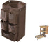 HYFTHOME Large Capacity Waterproof Janitorial Cart Bag with 6 Brass Grommets, 25 Gallon,