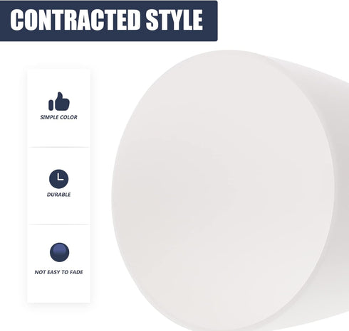 Set 4 4.52X3.93X3.93In Beaupretty Plastic Lampshades of Plastic Lamp Shades for Table Lamps Chandelier Ceiling Light