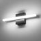 Combuh LED Bathroom Light Fixtures Over Mirror, 16 Inch 9W Black Vanity