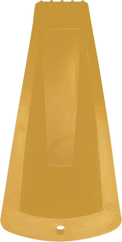 Shepherd Hardware 3763 Heavy Duty Jumbo Rubber Door Wedge, Yellow, 3-1/2 Inch