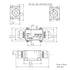 Junction Box Waterproof IP68 2 Way Plug Line M20 Coaxial Underground Electrical Junction Box