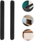 SHINYPASING 2pcs 180mm Black Side Mount Drawer Slides Under Drawer Guides Cabinet Furniture Track Rails for Dresser
