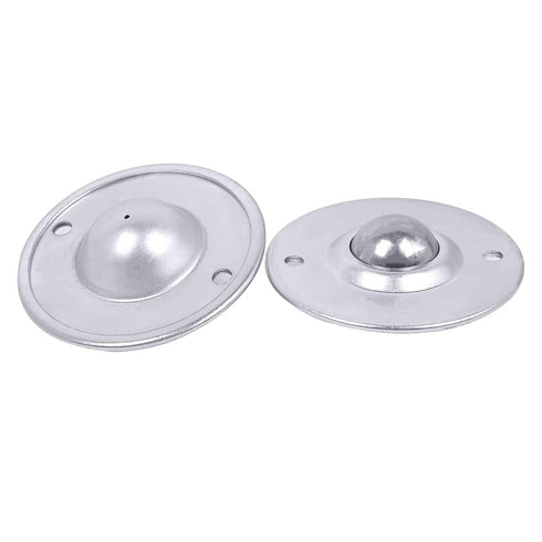 4PCS Mini Swivel Caster Wheels, Stainless Steel Universal Wheel, 360 Degree Rotation for Furniture