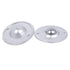 4PCS Mini Swivel Caster Wheels, Stainless Steel Universal Wheel, 360 Degree Rotation for Furniture