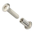 MewuDecor M6 35mm 18-8 (304), 10 x Socket Cap Furniture Bolts with Barrel Nuts for Furniture Cots Beds Crib and Chairs