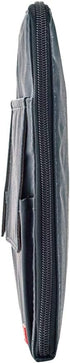 LIHIT LAB Laptop Sleeve with Storage Pockets, 10 x 13.8 Inches, Indigo (A7554-11N)