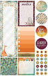 Paper House Productions STPL-0016 Autumn Woods Weekly Kit Planner Stickers, 3-Pack
