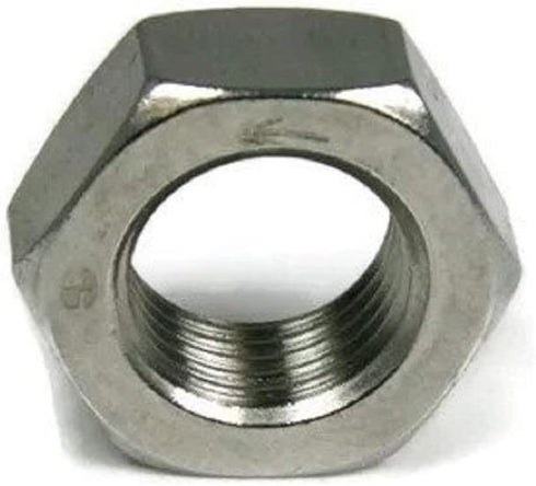 RAW PRODUCTS CORP 304 5/16"-24 25 Left Hand Jam Nuts Stainless Steel QTY
