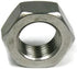 RAW PRODUCTS CORP 304 5/16"-24 25 Left Hand Jam Nuts Stainless Steel QTY
