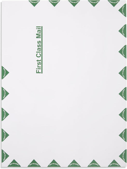 Blue Summit First-Class Envelope, 9 x 12 Peel & Seal Envelopes, White Wove with Center Seam, 100 Envelopes by Blue Summit Supplies