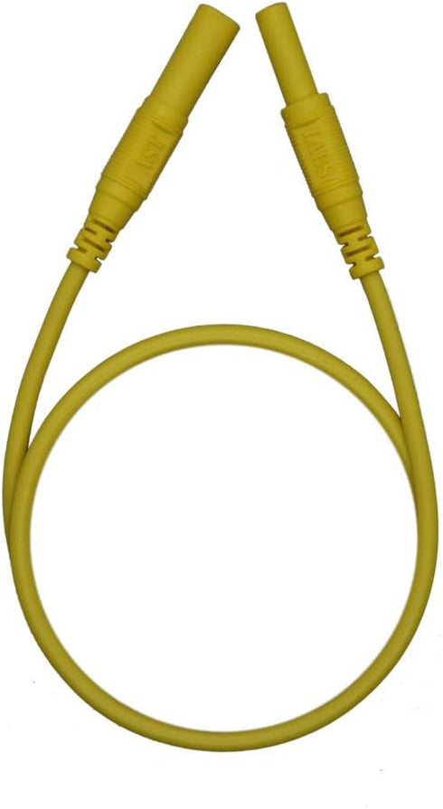 AST Labs 4 mm Banana Plug Test Lead Extension Cable (18 inch, Black, Red, Green, Yellow, Blue)