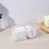 Yeeco Clear Acrylic Capsule Holder with Lid 2 Section Plastic Drawer Box Organizer for Jewelry, Candy, Makeup