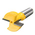 1/2" Shank Straight T-Slot & T-Track Slotting Cutter Router Bit, Wood Groove Milling Cutter, 1-1/16 Inch Diameter