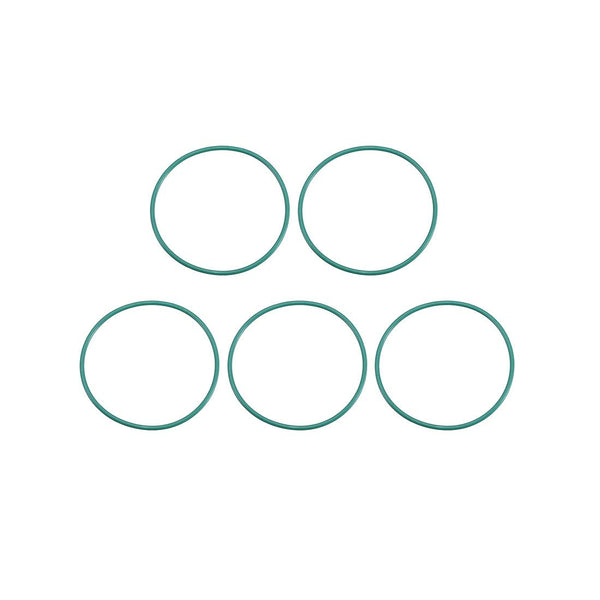uxcell Fluorine Rubber O-Rings, 30mm OD 28mm ID 1mm Width FKM Seal Gasket for Machinery Plumbing, Green