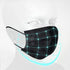 100PCS 3 NNPCBT Ply Black Disposable Face Mask Filter Protection Face Masks