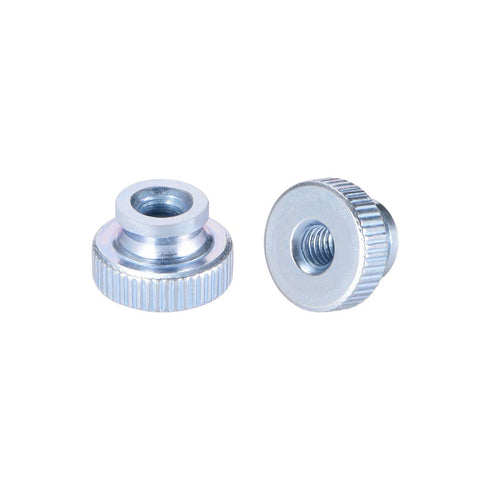 uxcell Knurled Thumb Nuts, 20Pcs M4x0.7mm Iron Round Knobs Fastener for 3D Printer Parts
