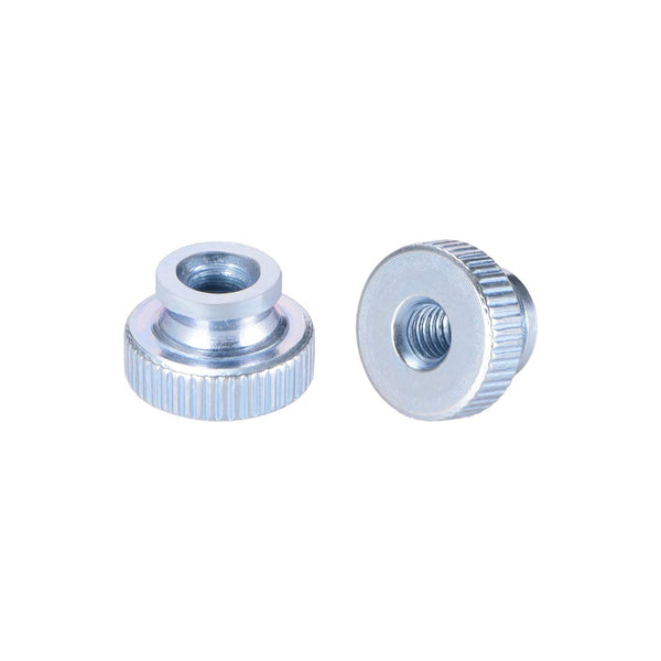 uxcell Knurled Thumb Nuts, 20Pcs M4x0.7mm Iron Round Knobs Fastener for 3D Printer Parts