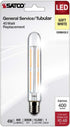 Satco 21860-4T6.5/LED/CL/930/120V/E17/1CD Tubular (S21860) Intermediate Screw Base Exit Light Bulb by Satco