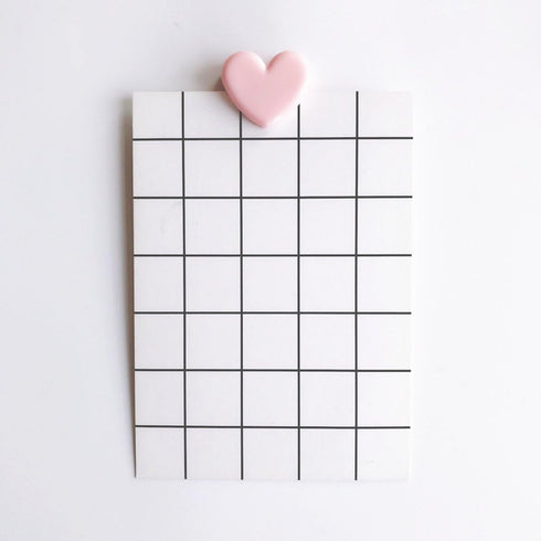 Chris.W Cute Heart Shaped Mini Binder Clips, Decorative Paper Clips, Pack of 20, Pink, 1.4 x 0.82 inches